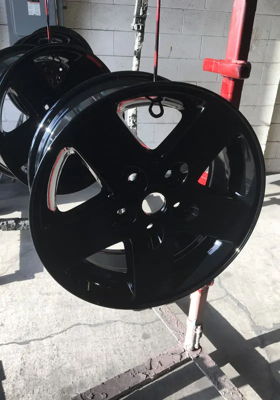 Auto Wheels Powder Coating & Chemical Stripping